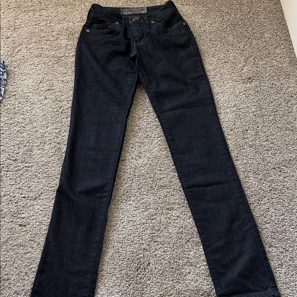 NWOT Beija Flor Sz. 0 dark denim Jeans